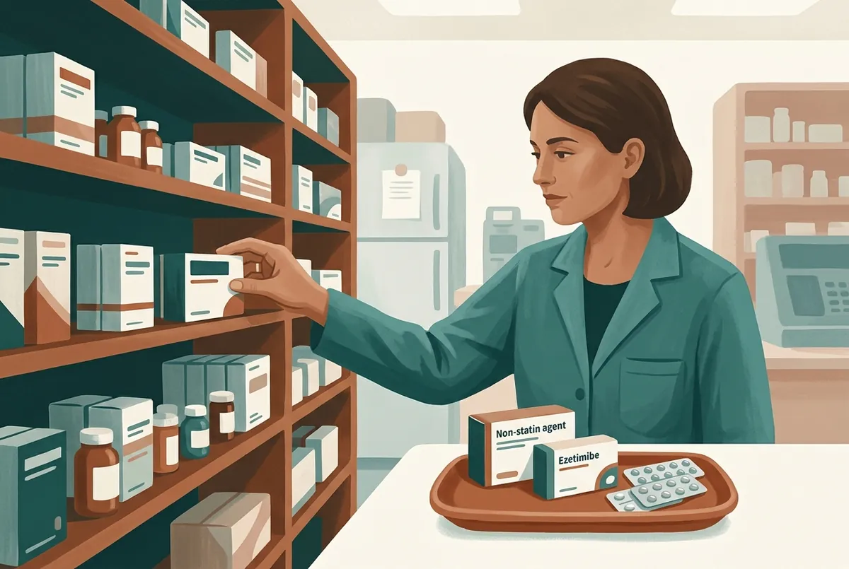A maximally tolerated statin is no longer the end of the algorithm. If LDL-C is 70 or above at the four to eight week recheck, a nonstatin gets added, and that recheck is now part of the recommendation rather than an afterthought.